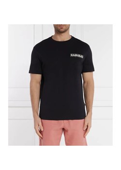 Napapijri T-shirt S-TAHI BLACK | Regular Fit ze sklepu Gomez Fashion Store w kategorii T-shirty męskie - zdjęcie 184332427