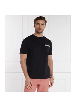 Napapijri T-shirt S-TAHI BLACK | Regular Fit ze sklepu Gomez Fashion Store w kategorii T-shirty męskie - zdjęcie 184332428