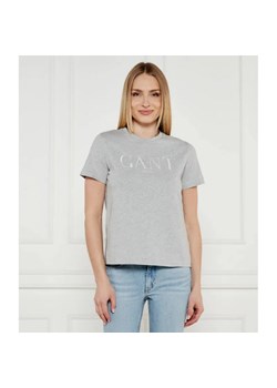Gant T-shirt | Regular Fit ze sklepu Gomez Fashion Store w kategorii Bluzki damskie - zdjęcie 184332447