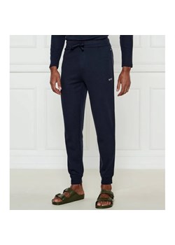 BOSS BLACK Spodnie jogger Waffle | Regular Fit ze sklepu Gomez Fashion Store w kategorii Piżamy męskie - zdjęcie 184332528