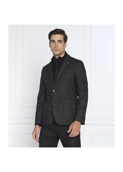 BOSS BLACK Wełniana marynarka C-Hanry-Bib-A-224 | Slim Fit | z dodatkiem jedwabiu ze sklepu Gomez Fashion Store w kategorii Marynarki męskie - zdjęcie 184332545