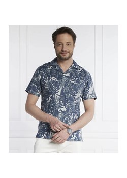 Tommy Hilfiger Lniana koszula W-DIFFUSED FOLIAGE | Regular Fit ze sklepu Gomez Fashion Store w kategorii Koszule męskie - zdjęcie 184332589