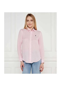 POLO RALPH LAUREN Lniana koszula | Classic fit ze sklepu Gomez Fashion Store w kategorii Koszule damskie - zdjęcie 184332675