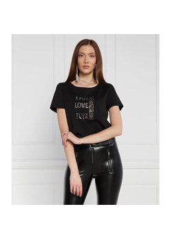 Patrizia Pepe T-shirt | Regular Fit ze sklepu Gomez Fashion Store w kategorii Bluzki damskie - zdjęcie 184332708
