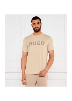 HUGO T-shirt Dulivio | Regular Fit ze sklepu Gomez Fashion Store w kategorii T-shirty męskie - zdjęcie 184332865