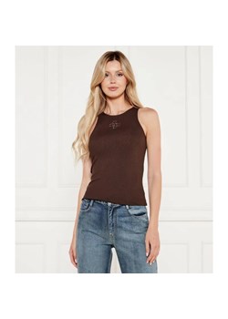 GUESS Top GUENDALINA | Slim Fit - id: GJ254W000049T75 - marki Guess - 184332927 GUESS Top GUENDALINA | Slim Fit ze sklepu Gomez Fashion Store w kategorii Bluzki damskie - zdjęcie 184332927