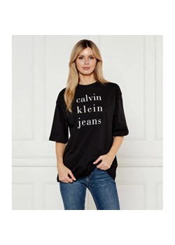 Calvin Klein Jeans T-shirt | Relaxed fit ze sklepu Gomez Fashion Store w kategorii Bluzki damskie - zdjęcie 184332948