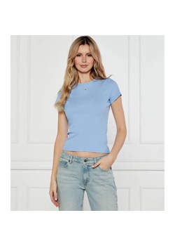 Tommy Jeans T-shirt ESSENTIAL | Slim Fit ze sklepu Gomez Fashion Store w kategorii Bluzki damskie - zdjęcie 184333028