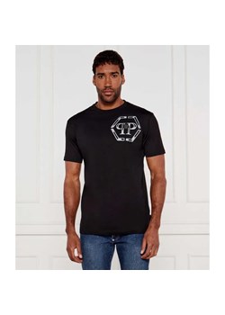 Philipp Plein T-shirt Hexagon | Regular Fit ze sklepu Gomez Fashion Store w kategorii T-shirty męskie - zdjęcie 184333427