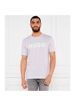 HUGO T-shirt Dulivio | Regular Fit ze sklepu Gomez Fashion Store w kategorii T-shirty męskie - zdjęcie 184333429