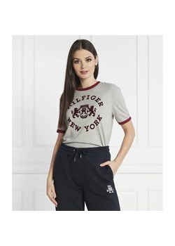 Tommy Hilfiger T-shirt | Regular Fit ze sklepu Gomez Fashion Store w kategorii Bluzki damskie - zdjęcie 184333489