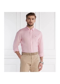 Tommy Hilfiger Lniana koszula PIGMENT DYED | Regular Fit ze sklepu Gomez Fashion Store w kategorii Koszule męskie - zdjęcie 184333906