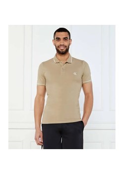 Calvin Klein Jeans Polo | Slim Fit | pique ze sklepu Gomez Fashion Store w kategorii T-shirty męskie - zdjęcie 184334048