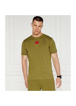 HUGO T-shirt Diragolino212 | Regular Fit ze sklepu Gomez Fashion Store w kategorii T-shirty męskie - zdjęcie 184334166