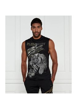 Plein Sport Tank top Lamina Tiger | Regular Fit ze sklepu Gomez Fashion Store w kategorii T-shirty męskie - zdjęcie 184334218