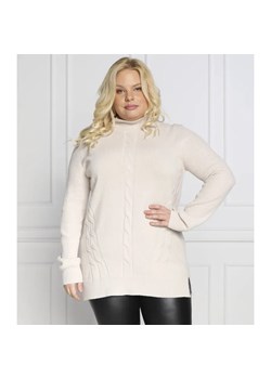 Persona by Marina Rinaldi Sweter ALBUM Plus size | Regular Fit | z dodatkiem wełny i kaszmiru ze sklepu Gomez Fashion Store w kategorii Swetry damskie - zdjęcie 184334259