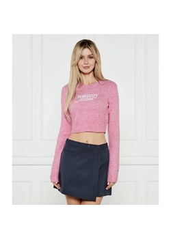 Tommy Jeans Sweter | Cropped Fit | z dodatkiem wełny ze sklepu Gomez Fashion Store w kategorii Swetry damskie - zdjęcie 184334406