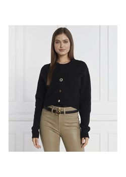 Pinko Kardigan | Cropped Fit | z dodatkiem wełny ze sklepu Gomez Fashion Store w kategorii Swetry damskie - zdjęcie 184334447