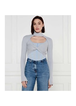 Patrizia Pepe Bluzka 2w1 | Slim Fit ze sklepu Gomez Fashion Store w kategorii Bluzki damskie - zdjęcie 184334598