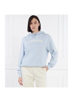 Tommy Hilfiger Bluza REG MONOTYPE FLOCK | Loose fit ze sklepu Gomez Fashion Store w kategorii Bluzy damskie - zdjęcie 184334699