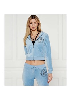 Juicy Couture Bluza HERITAGE PALM TREE CREST ROBYN | Cropped Fit ze sklepu Gomez Fashion Store w kategorii Bluzy damskie - zdjęcie 184334748