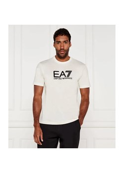 EA7 T-shirt | Regular Fit ze sklepu Gomez Fashion Store w kategorii T-shirty męskie - zdjęcie 184335008