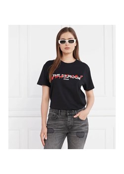 The Kooples T-shirt | Regular Fit ze sklepu Gomez Fashion Store w kategorii Bluzki damskie - zdjęcie 184335087