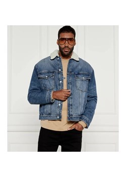 Hugo Blue Kurtka jeansowa Dex | Loose fit ze sklepu Gomez Fashion Store w kategorii Kurtki męskie - zdjęcie 184335105
