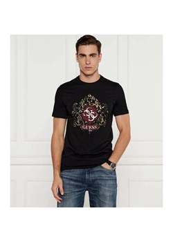 GUESS T-shirt | Slim Fit ze sklepu Gomez Fashion Store w kategorii T-shirty męskie - zdjęcie 184335238