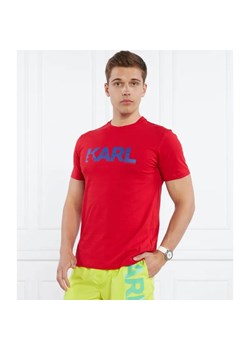 Karl Lagerfeld T-shirt karl logo | Regular Fit ze sklepu Gomez Fashion Store w kategorii T-shirty męskie - zdjęcie 184335416