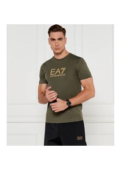 EA7 T-shirt | Slim Fit ze sklepu Gomez Fashion Store w kategorii T-shirty męskie - zdjęcie 184335499