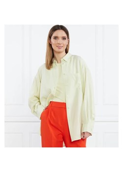 Samsøe Samsøe Koszula LUA | Relaxed fit | z dodatkiem lnu ze sklepu Gomez Fashion Store w kategorii Koszule damskie - zdjęcie 184335657