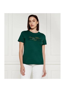 Tommy Hilfiger T-shirt | Regular Fit ze sklepu Gomez Fashion Store w kategorii Bluzki damskie - zdjęcie 184335849