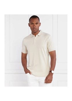 Calvin Klein Polo SMOOTH COTTON SLIM POLO | Slim Fit ze sklepu Gomez Fashion Store w kategorii T-shirty męskie - zdjęcie 184335867