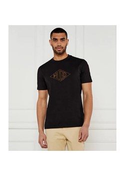 HUGO T-shirt Dalendi | Regular Fit ze sklepu Gomez Fashion Store w kategorii T-shirty męskie - zdjęcie 184335886