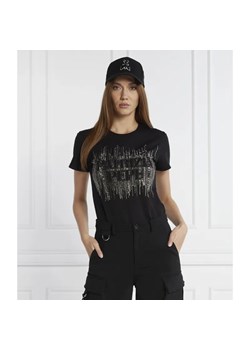 Patrizia Pepe T-shirt | Regular Fit ze sklepu Gomez Fashion Store w kategorii Bluzki damskie - zdjęcie 184336045