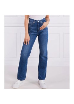 Calvin Klein Jeans Jeansy HIGH RISE STRAIGHT | Straight fit ze sklepu Gomez Fashion Store w kategorii Jeansy damskie - zdjęcie 184336075
