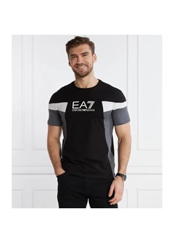 EA7 T-shirt | Regular Fit ze sklepu Gomez Fashion Store w kategorii T-shirty męskie - zdjęcie 184336125