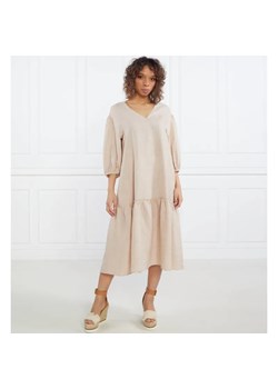 Peserico Lniana sukienka ze sklepu Gomez Fashion Store w kategorii Sukienki - zdjęcie 184336155