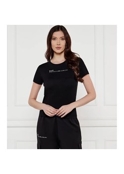 EA7 T-shirt | Slim Fit ze sklepu Gomez Fashion Store w kategorii Bluzki damskie - zdjęcie 184336306