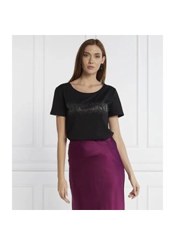 Patrizia Pepe T-shirt | Regular Fit ze sklepu Gomez Fashion Store w kategorii Bluzki damskie - zdjęcie 184336358