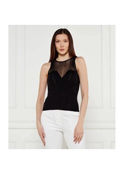 Pinko Wełniany top SHISPARE | Slim Fit | z dodatkiem jedwabiu i kaszmiru ze sklepu Gomez Fashion Store w kategorii Bluzki damskie - zdjęcie 184336618