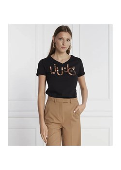 Liu Jo T-shirt | Regular Fit ze sklepu Gomez Fashion Store w kategorii Bluzki damskie - zdjęcie 184336696