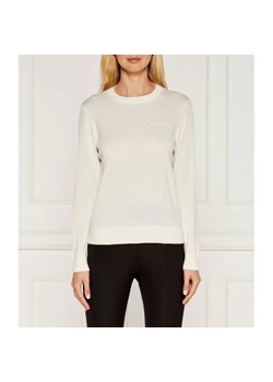 Armani Exchange Wełniany sweter | Regular Fit ze sklepu Gomez Fashion Store w kategorii Swetry damskie - zdjęcie 184336775