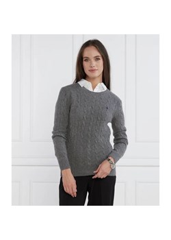 POLO RALPH LAUREN Sweter JULIANNA | Slim Fit | z dodatkiem kaszmiru ze sklepu Gomez Fashion Store w kategorii Swetry damskie - zdjęcie 184336976