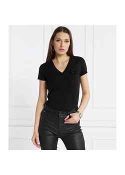 Armani Exchange T-shirt | Regular Fit ze sklepu Gomez Fashion Store w kategorii Bluzki damskie - zdjęcie 184336979