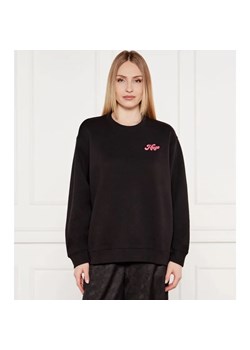 HUGO Bluza Classic Crew_4 | Loose fit frotté ze sklepu Gomez Fashion Store w kategorii Bluzy damskie - zdjęcie 184336985