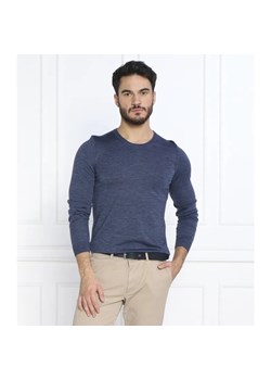 BOSS BLACK Wełniany sweter Leno-P | Slim Fit ze sklepu Gomez Fashion Store w kategorii Swetry męskie - zdjęcie 184337029