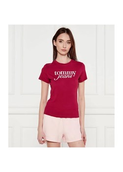 Tommy Jeans T-shirt | Slim Fit ze sklepu Gomez Fashion Store w kategorii Bluzki damskie - zdjęcie 184337276