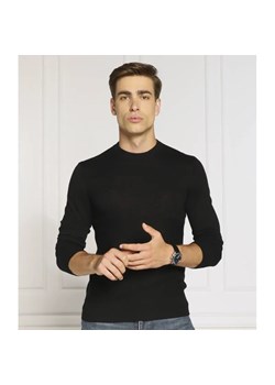 Armani Exchange Sweter | Slim Fit | z dodatkiem jedwabiu ze sklepu Gomez Fashion Store w kategorii Swetry męskie - zdjęcie 184337286